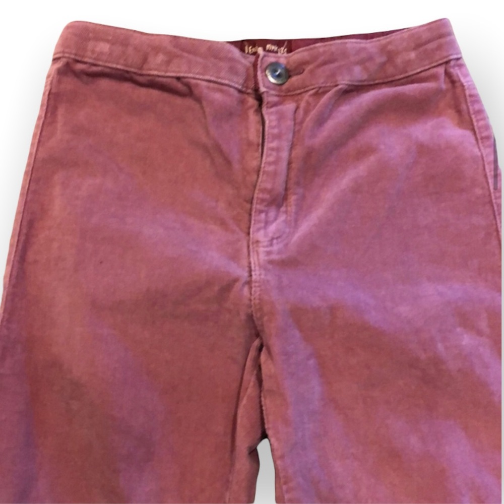 Zara Girls • Mauve Corduroy Slim Leg Pants - 10